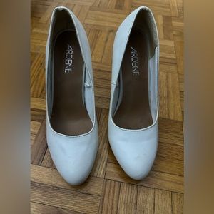 White heels |Size 7